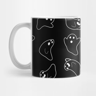 Spooky ghost pattern Mug